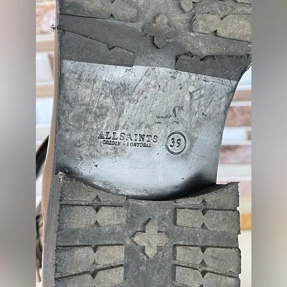 ALLSAINTS Daria Cuffed Combat Boot 39/8.5 - Picture 8 of 15